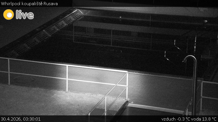 Koupaliště Rusava - Whirlpool koupaliště Rusava - 30.4.2026 v 03:30