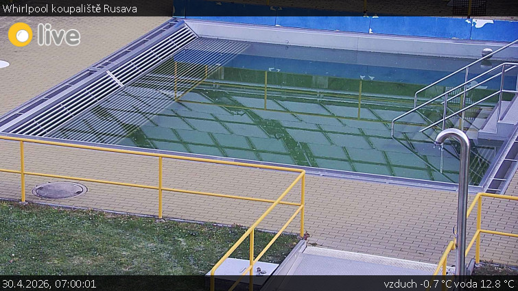 Koupaliště Rusava - Whirlpool koupaliště Rusava - 30.4.2026 v 07:00