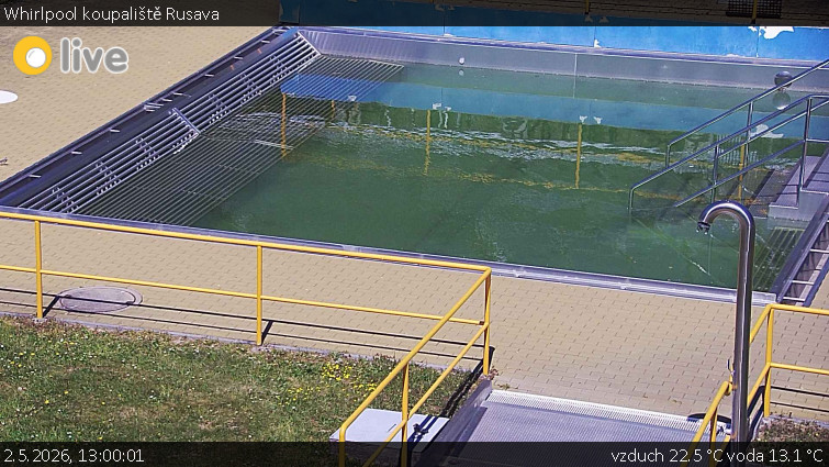 Koupaliště Rusava - Whirlpool koupaliště Rusava - 2.5.2026 v 13:00