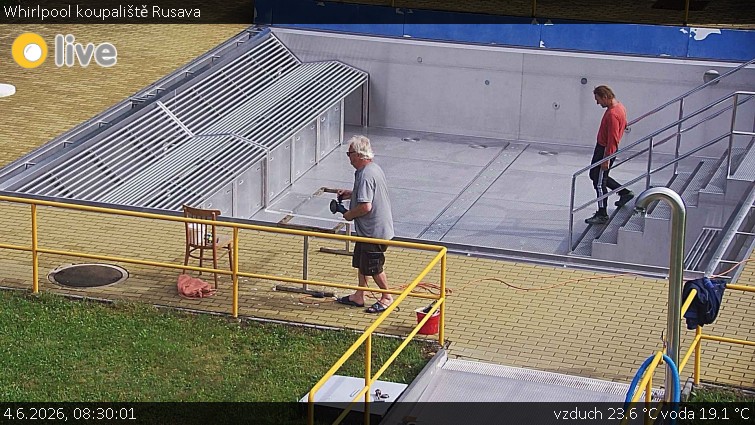 Koupaliště Rusava - Whirlpool koupaliště Rusava - 4.6.2026 v 08:30