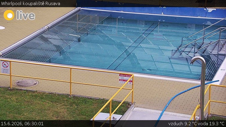 Koupaliště Rusava - Whirlpool koupaliště Rusava - 15.6.2026 v 06:30