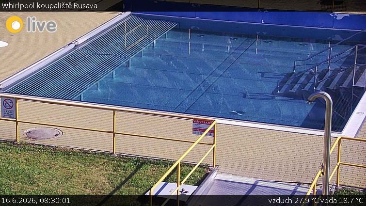 Koupaliště Rusava - Whirlpool koupaliště Rusava - 16.6.2026 v 08:30