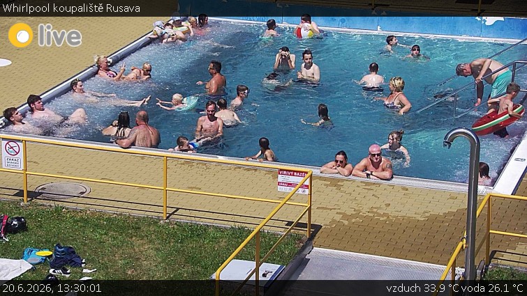 Koupaliště Rusava - Whirlpool koupaliště Rusava - 20.6.2026 v 13:30