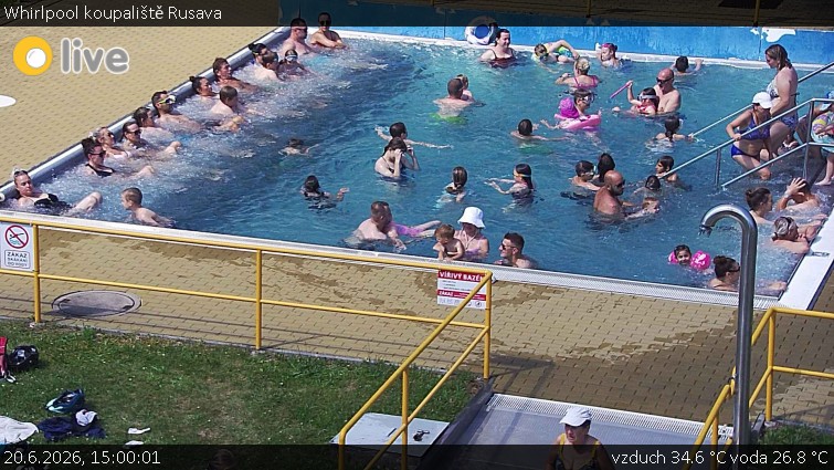 Koupaliště Rusava - Whirlpool koupaliště Rusava - 20.6.2026 v 15:00