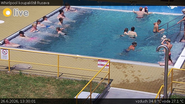 Koupaliště Rusava - Whirlpool koupaliště Rusava - 26.6.2026 v 13:30