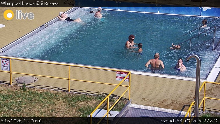 Koupaliště Rusava - Whirlpool koupaliště Rusava - 30.6.2026 v 11:00