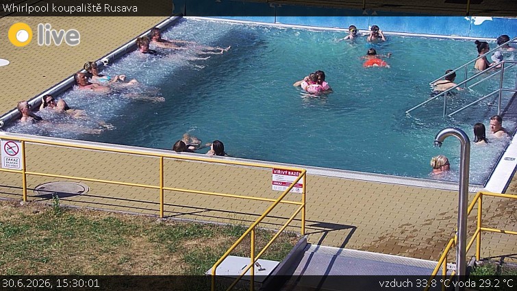Koupaliště Rusava - Whirlpool koupaliště Rusava - 30.6.2026 v 15:30