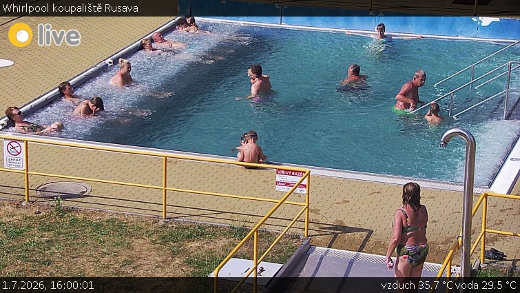 Koupaliště Rusava - Whirlpool koupaliště Rusava - 1.7.2026 v 16:00