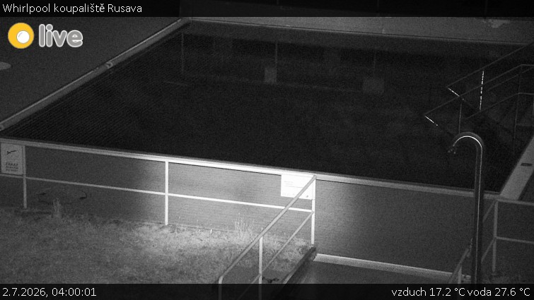 Koupaliště Rusava - Whirlpool koupaliště Rusava - 2.7.2026 v 04:00