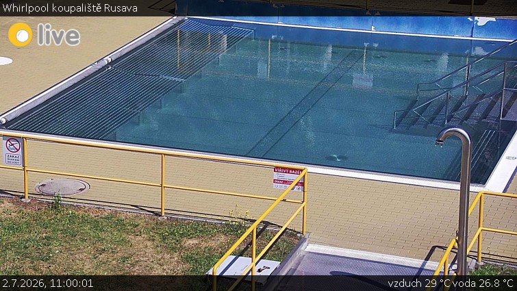 Koupaliště Rusava - Whirlpool koupaliště Rusava - 2.7.2026 v 11:00