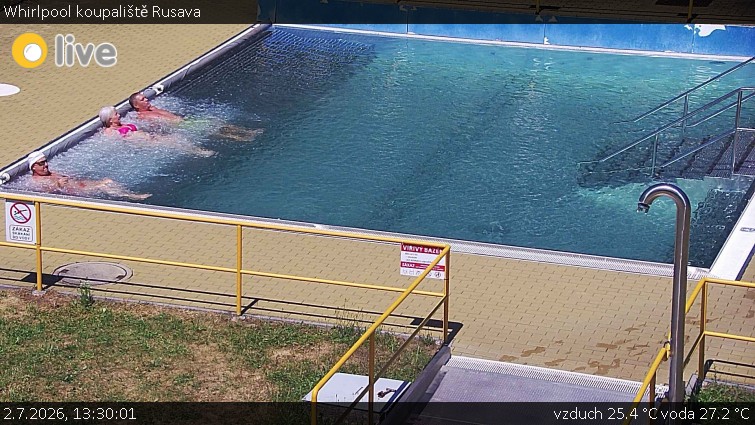 Koupaliště Rusava - Whirlpool koupaliště Rusava - 2.7.2026 v 13:30