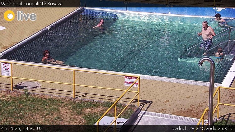 Koupaliště Rusava - Whirlpool koupaliště Rusava - 4.7.2026 v 14:30