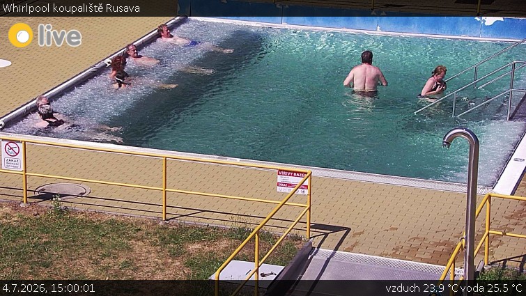 Koupaliště Rusava - Whirlpool koupaliště Rusava - 4.7.2026 v 15:00