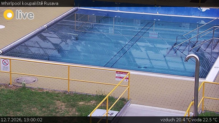 Koupaliště Rusava - Whirlpool koupaliště Rusava - 12.7.2026 v 13:00