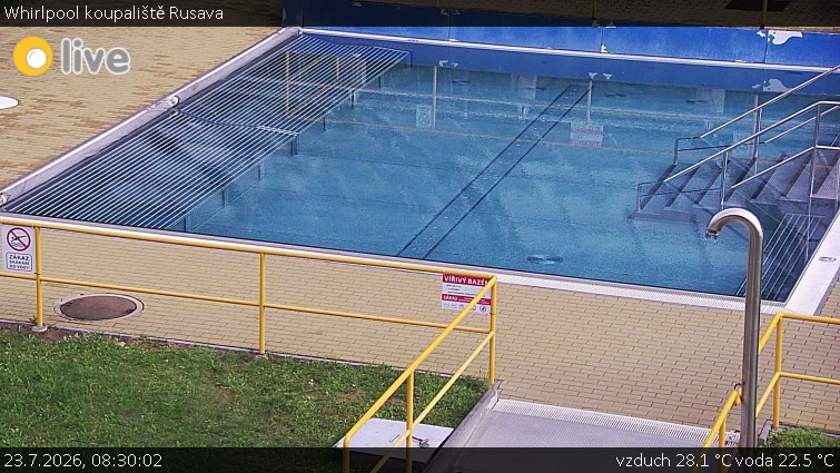 Koupaliště Rusava - Whirlpool koupaliště Rusava - 23.7.2026 v 08:30