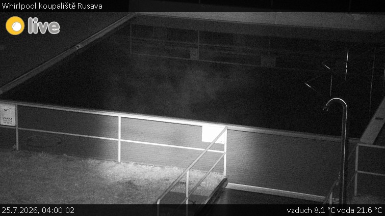Koupaliště Rusava - Whirlpool koupaliště Rusava - 25.7.2026 v 04:00