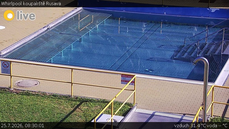 Koupaliště Rusava - Whirlpool koupaliště Rusava - 25.7.2026 v 08:30