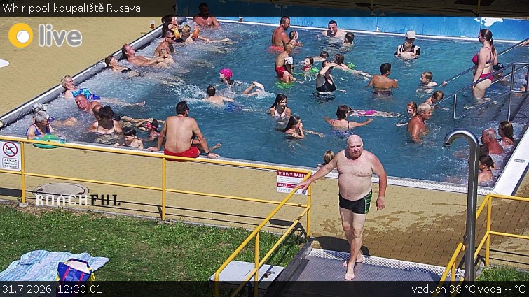 Koupaliště Rusava - Whirlpool koupaliště Rusava - 31.7.2026 v 12:30