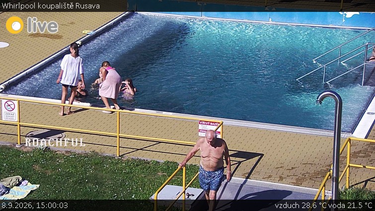 Koupaliště Rusava - Whirlpool koupaliště Rusava - 8.9.2026 v 15:00