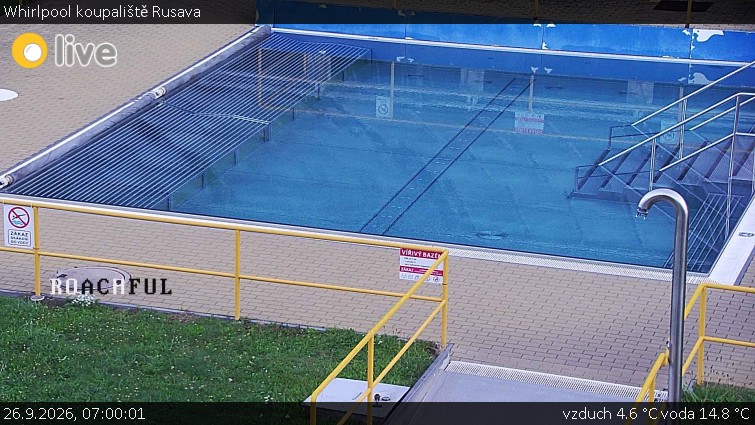 Koupaliště Rusava - Whirlpool koupaliště Rusava - 26.9.2026 v 07:00