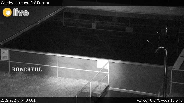 Koupaliště Rusava - Whirlpool koupaliště Rusava - 29.9.2026 v 04:00
