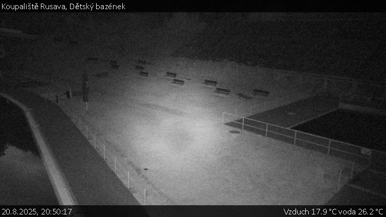 Koupaliště Rusava - Dětský bazének - 20.8.2025 v 20:50