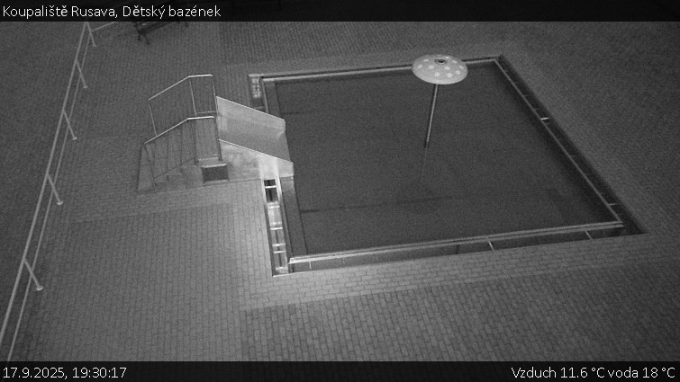 Koupaliště Rusava - Dětský bazének - 17.9.2025 v 19:30