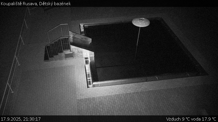 Koupaliště Rusava - Dětský bazének - 17.9.2025 v 21:30