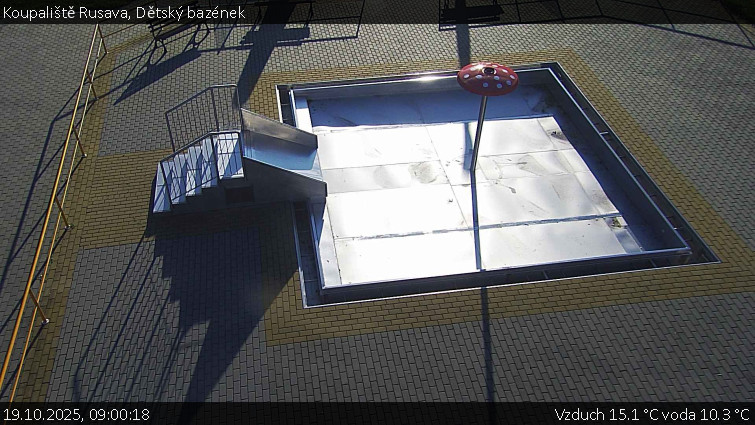 Koupaliště Rusava - Dětský bazének - 19.10.2025 v 09:00 Koupaliště Rusava - Dětský bazének - 19.10.2025 v 09:00