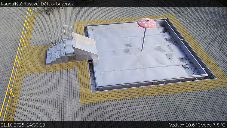 Koupaliště Rusava - Dětský bazének - 31.10.2025 v 14:30 Koupaliště Rusava - Dětský bazének - 31.10.2025 v 14:30