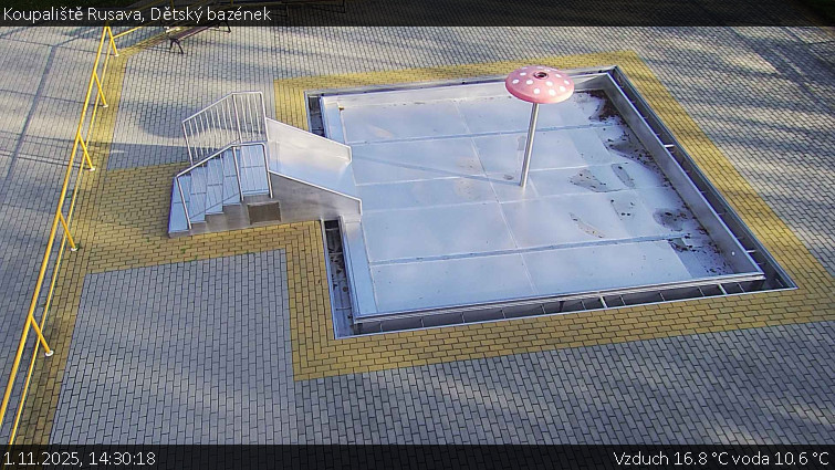 Koupaliště Rusava - Dětský bazének - 1.11.2025 v 14:30 Koupaliště Rusava - Dětský bazének - 1.11.2025 v 14:30