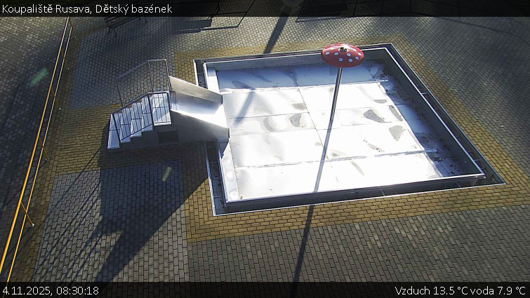 Koupaliště Rusava - Dětský bazének - 4.11.2025 v 08:30