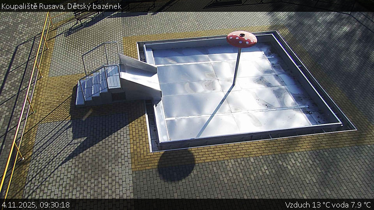 Koupaliště Rusava - Dětský bazének - 4.11.2025 v 09:30