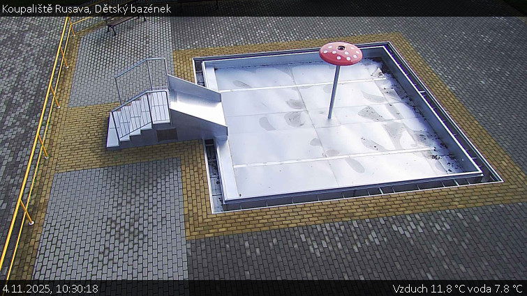 Koupaliště Rusava - Dětský bazének - 4.11.2025 v 10:30