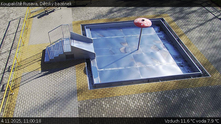 Koupaliště Rusava - Dětský bazének - 4.11.2025 v 11:00