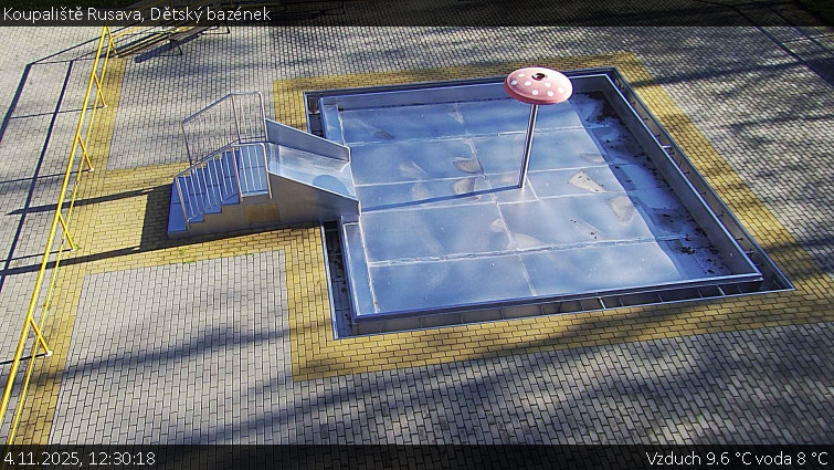 Koupaliště Rusava - Dětský bazének - 4.11.2025 v 12:30