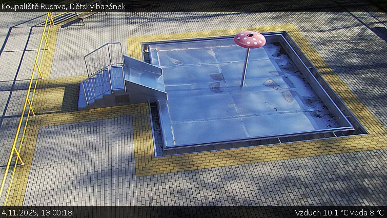Koupaliště Rusava - Dětský bazének - 4.11.2025 v 13:00