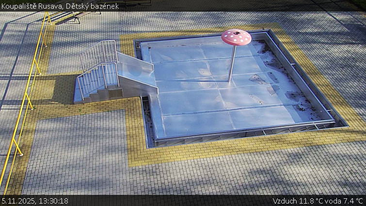 Koupaliště Rusava - Dětský bazének - 5.11.2025 v 13:30