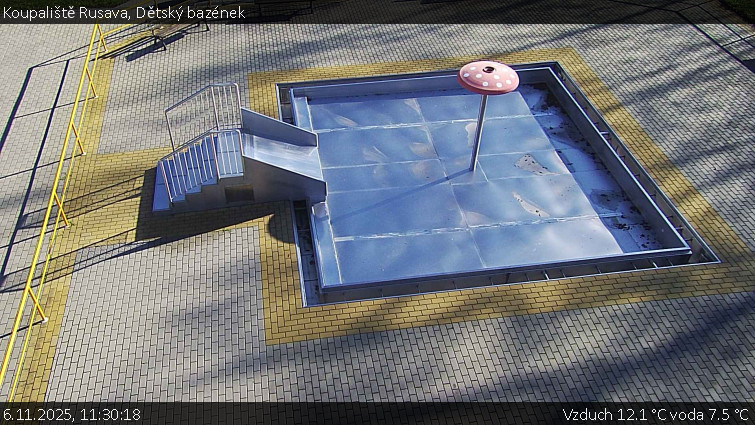 Koupaliště Rusava - Dětský bazének - 6.11.2025 v 11:30