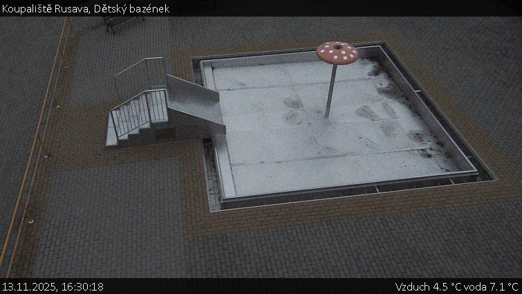 Koupaliště Rusava - Dětský bazének - 13.11.2025 v 16:30