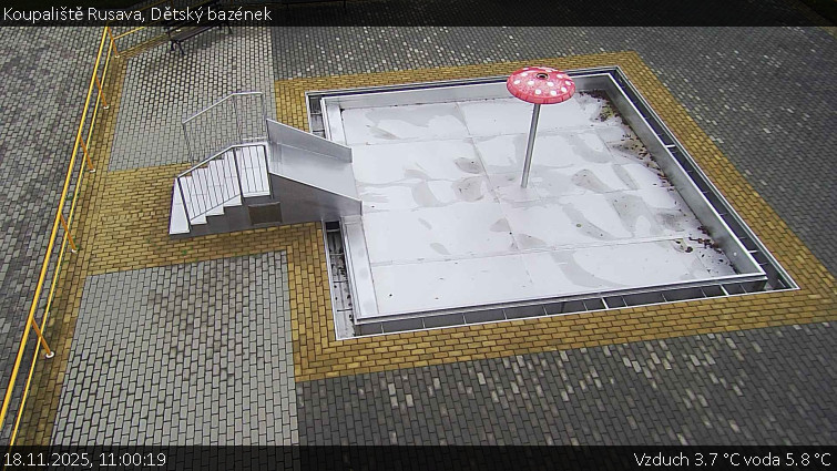 Koupaliště Rusava - Dětský bazének - 18.11.2025 v 11:00