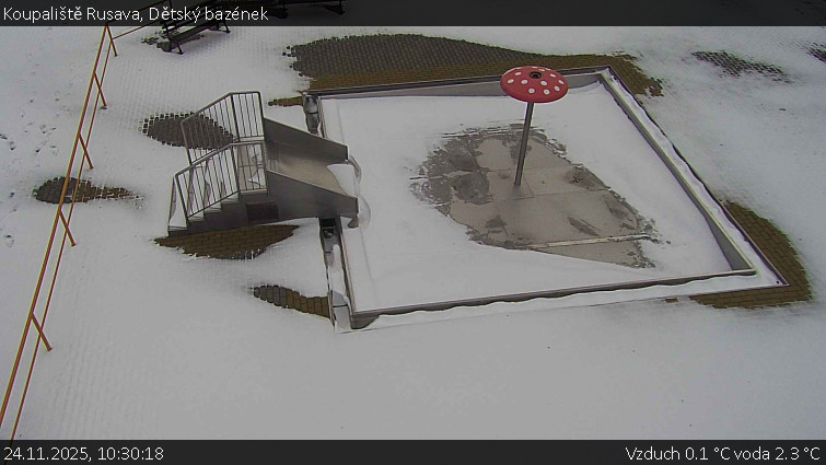 Koupaliště Rusava - Dětský bazének - 24.11.2025 v 10:30