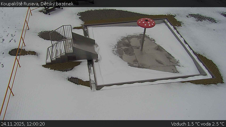 Koupaliště Rusava - Dětský bazének - 24.11.2025 v 12:00