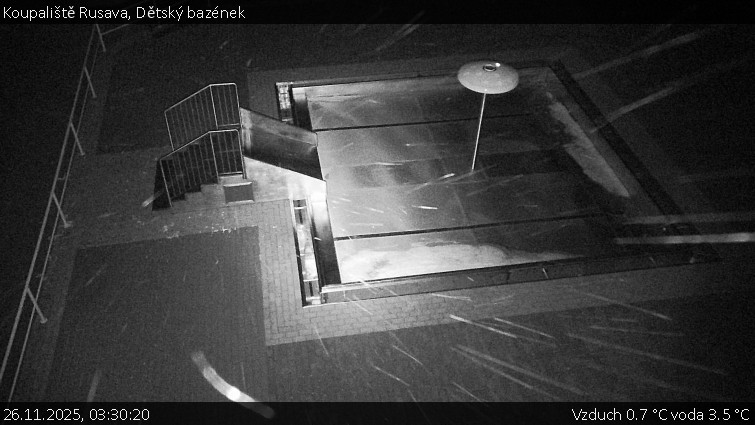 Koupaliště Rusava - Dětský bazének - 26.11.2025 v 03:30