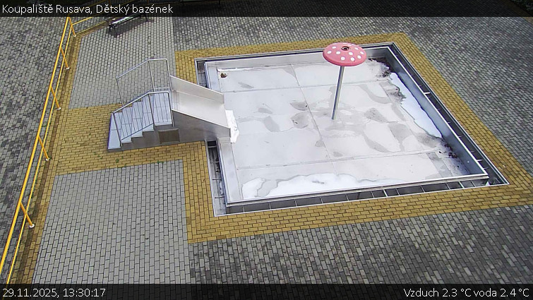 Koupaliště Rusava - Dětský bazének - 29.11.2025 v 13:30