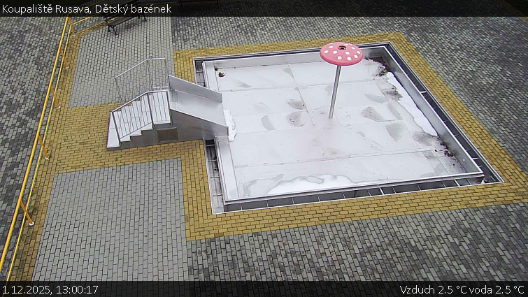 Koupaliště Rusava - Dětský bazének - 1.12.2025 v 13:00