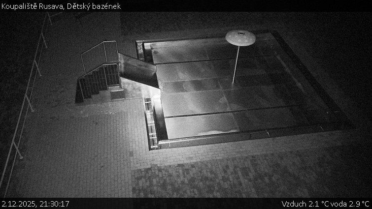 Koupaliště Rusava - Dětský bazének - 2.12.2025 v 21:30