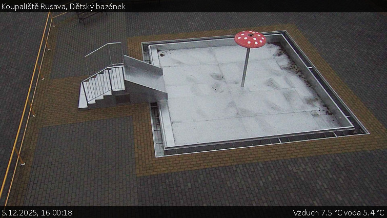 Koupaliště Rusava - Dětský bazének - 5.12.2025 v 16:00