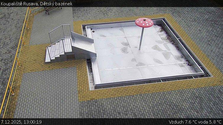 Koupaliště Rusava - Dětský bazének - 7.12.2025 v 13:00