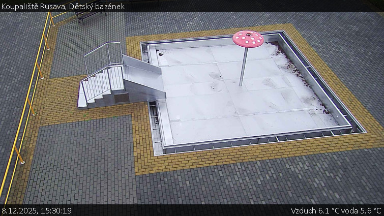 Koupaliště Rusava - Dětský bazének - 8.12.2025 v 15:30